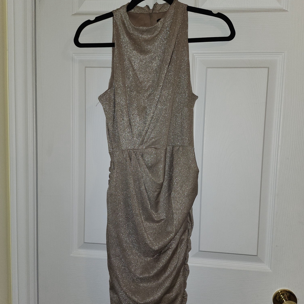 Rose Gold Le Chateau Dress